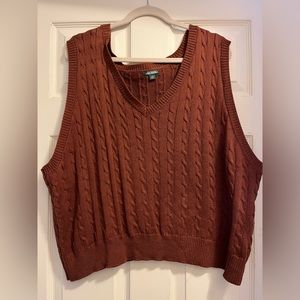 Plus size wild fable cropped sweater